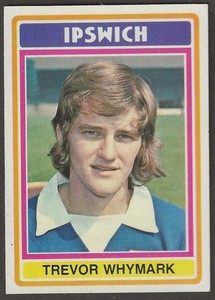 TOPPS-FOOTBALL (BLUE BACK 1976)-#147- IPSWICH TOWN - TREVOR WHYMARK 