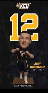 Joey Rodriguez Neu im Karton Wackelkopf VCU Rams SGA College Basketball Final Four RVA - Bild 1 von 3