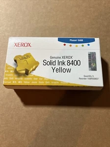 Nuevos cartuchos de tinta sólida amarilla Xerox 8400 genuinos en caja - Imagen 1 de 2
