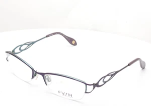FYSH 3489 717 Cat Eye Purple Seafoam Half Rim Womens Eyeglasses 54mm - Picture 1 of 6