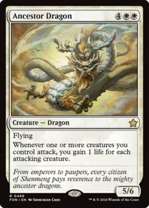 Ancestor Dragon Foundations MTG Magic - Foto 1 di 1