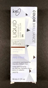 Ion Permanent Liquid Permanent Hair Color Brilliance 5N Light Brown NEW - Picture 1 of 1