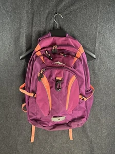 High Sierra Backpack In Purple And Pink Colors For School/Hiking/Travel Use - Picture 1 of 15