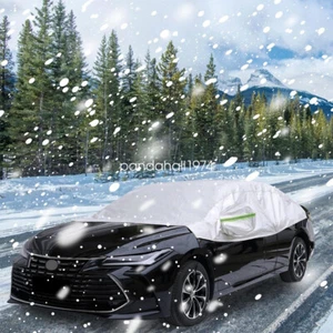 140*71*20IN Universal Outdoor Half Windproof Car Windshield Cover Sun Protection - Picture 1 of 6