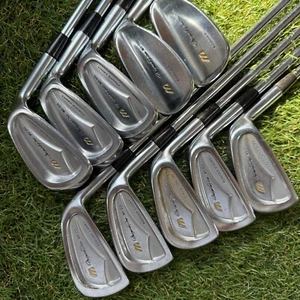 Mizuno Pro MS 211 Iron Set 3-9 PwFwSw 10pc RH Dynamic Gold R400 Men Steel Golf - Picture 1 of 16