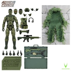 Valaverse Blowback Tactical Sniper Ghillie Suit Action Force 1/12 Marksman - Picture 1 of 5