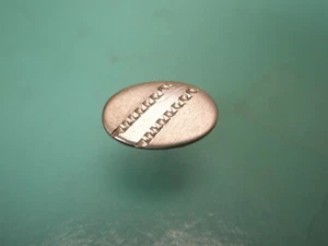 Sterling Silver Engrave Ready Quality Vintage Tie Tack Lapel Pin v90 - Picture 1 of 6