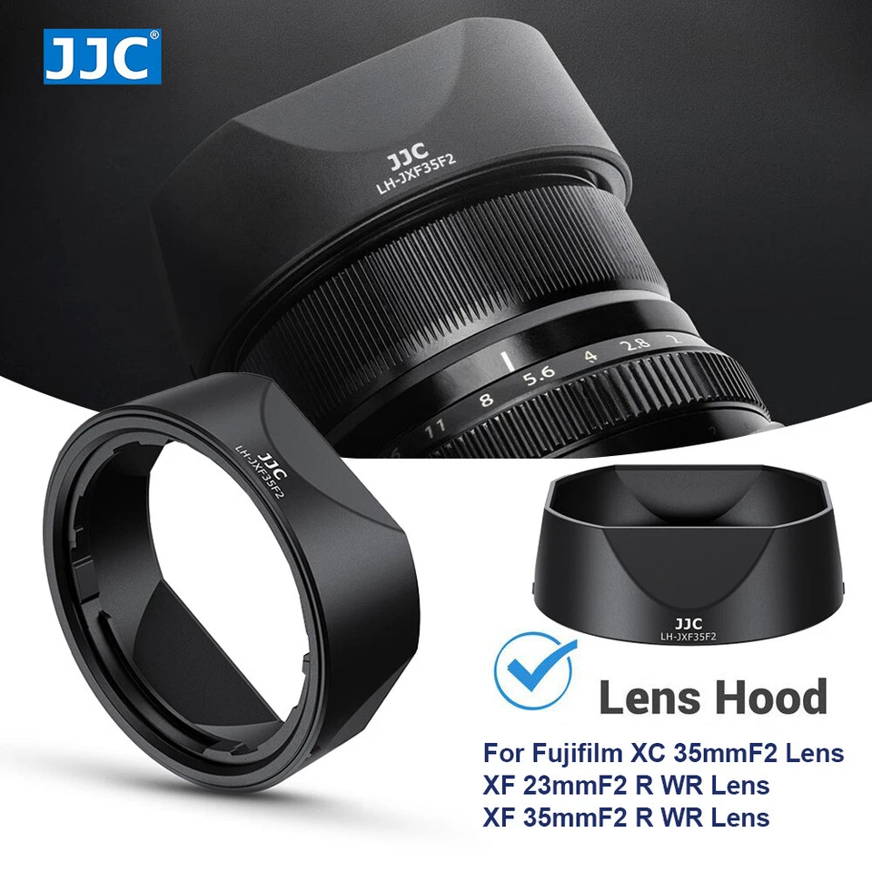 Reversible XC 35mmf/2 Lens hood For Fujifilm XF 23mm f/2 R WR / XF 35mm f/2 R WR - Image 1 of 4
