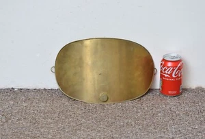 Vintage Old Brass Back Foot  Warmer / Bouillotte "DORA" Deposee PARIS - Picture 1 of 8