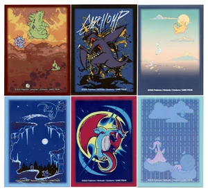 OMOCAT x Pokemon Center FULL SET Individual Card Sleeves Pokemon Original - Picture 1 of 8