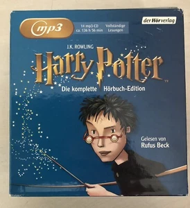 Harry Potter Die komplette Hörbuch Edition Teil 1 bis 7 mp3 14 CDs top ✅ - Bild 1 von 3