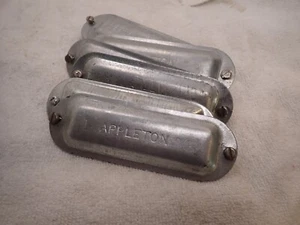 Set of 10! Appleton 1"  CONDUIT BODY COVERS Buy more, save more! - Picture 1 of 3