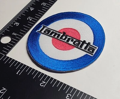 Vespa Patch Italy Moped Scooters 3" High Quality Patch Hook/Loop Tactical - Image 1 of 3