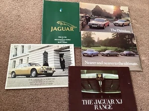 Bundle Of Jaguar Daimler Brochures X6 - Picture 1 of 7