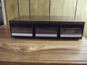 24 Cassettes tapes in Nice Wooden Case - Picture 1 of 2
