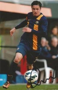 AUSTRALIA & ROTHERHAM*: RYAN WILLIAMS SIGNED 6x4 ACTION PHOTO+COA - Picture 1 of 1