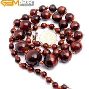 Natürlicher exquisiter Farbverlauf Kostüm verschiedene Steine Schmuck Halskette - Bild 1 von 49