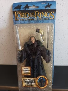 Figura Toybiz FIRMADA JOHN NOBLE Denethor Steward Of Gondor - Imagen 1 de 2