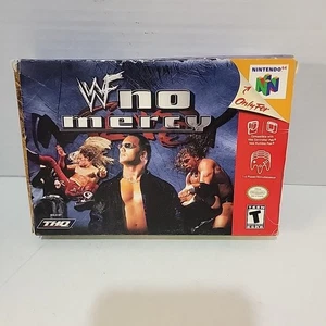 WWF No Mercy (Nintendo 64, 2000) N64 SOLO CAJA con Insertos  - Imagen 1 de 5