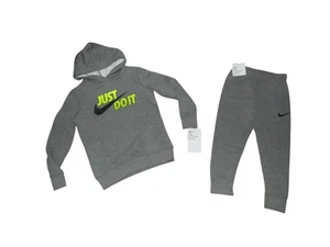 Nike Kids Little Boys Hoodie Outfit Set Hoodie Sweatshirt Joggers 4 NWT - Picture 1 of 3