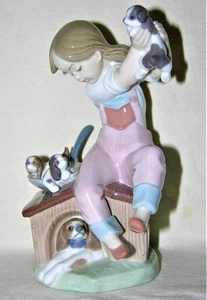 LLADRO #7621 PICK OF THE LITTER in ORIGINAL BOX - Picture 1 of 7
