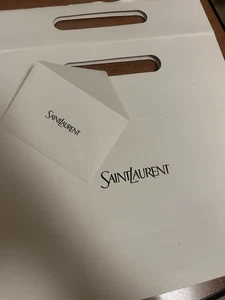 Sacchetto Carta Saint Laurent + Bustina - Foto 1 di 9