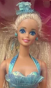 Barbie sirena 1434 vintage unica 1991, nuova, nuova con scatola - Foto 1 di 7