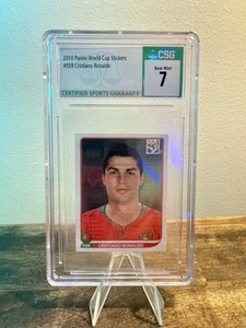 🌍⚽CRISTIANO RONALDO - 2010 PANINI SUDAFRICA COPA MUNDIAL FIFA PEGATINA #559 🌍⚽ - Imagen 1 de 2