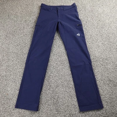Pantalones Eddie Bauer para mujer 2 azules First Ascent Cargo Tech senderismo aire libre elásticos Foto 1 de 4