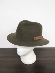 Stetson 100% Wool Brown Hershey VitaFelt Traveller Hat Men's Size Small - Picture 1 of 6