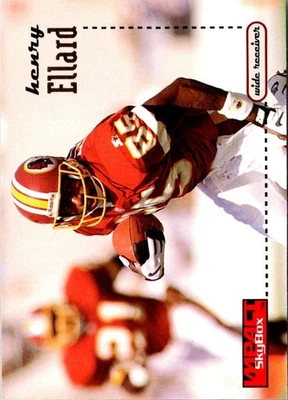 1995 SkyBox Impact Henry Ellard #145 Washington Redskins Football Card - Image 1 of 2