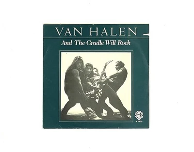 Van Halen And the Cradle Will Rock Italian Import 7” Vinyl Record Eddie Alex 🔥 - Image 1 of 3