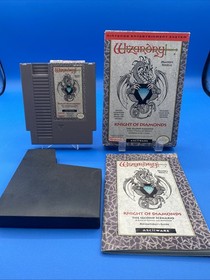Wizardry: Knight of Diamonds - The Second Scenario CIB NES