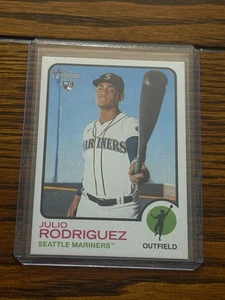 Julio Rodriguez 2022 Topps Heritage Rookie Rc Card #700 Mariners - Bild 1 von 2