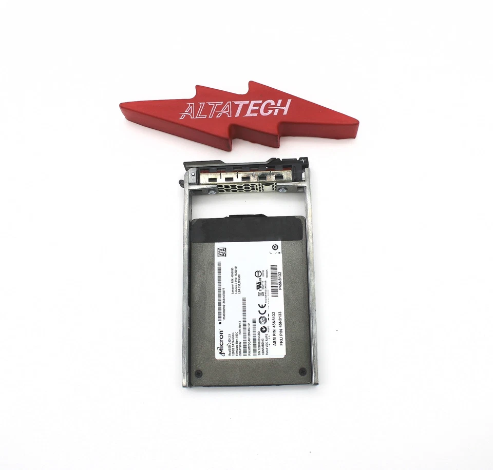 IBM 45N8133 128GB SSD 2.5" Sata Lenovo - Image 1 of 4