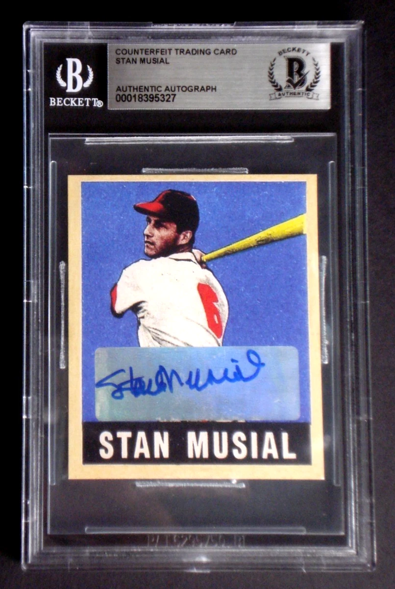 Stan Musial Autograph Baseball Cards for sale | eBay