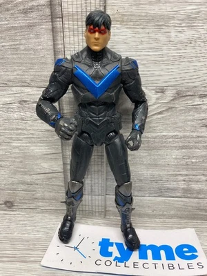 NIGHTWING Batman Arkham Knight 6" Figure ((WRONG HEAD / GLUED ON)) Custom - Image 1 of 3