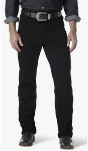Wrangler Herren Cowboy Schnitt schmale Passform schwarz Jeans Stil 936WBK Größe 30 x 32 - Bild 1 von 9