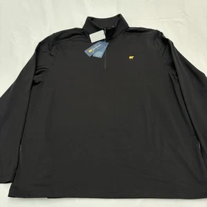 Jack Nicklaus 1/2 Zip Long Sleeve Pullover Sz L Black NWT - Picture 1 of 13