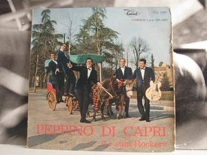 Peppino Di Capri E I Sampler Rockers 1961 LP Fair Cover Good+ - Picture 1 of 1
