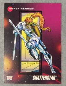 Marvel Impel 1992 Shatterstar Super-Heroes Card 42 Serie 3 MCU Nuevos Mutantes - Imagen 1 de 2