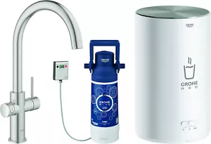 Grohe 30058DC1 Red 2.0 Duo Tap 4L Boiler Supersteel - Bild 1 von 6