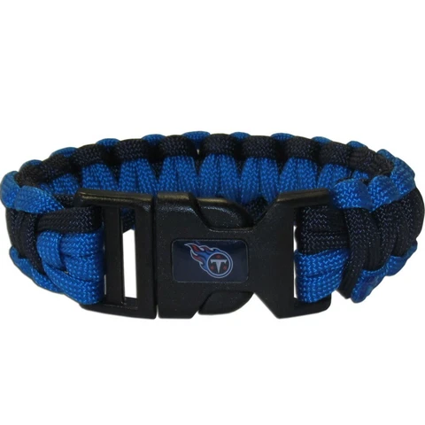 Tennessee Titans Paracord Survival Bracelet Sport Jewelry Strap NFL Football Fan Cover