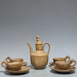 Juego de té de porcelana Ru de 7"China del horno oficial de la dinastía Song - Imagen 1 de 9