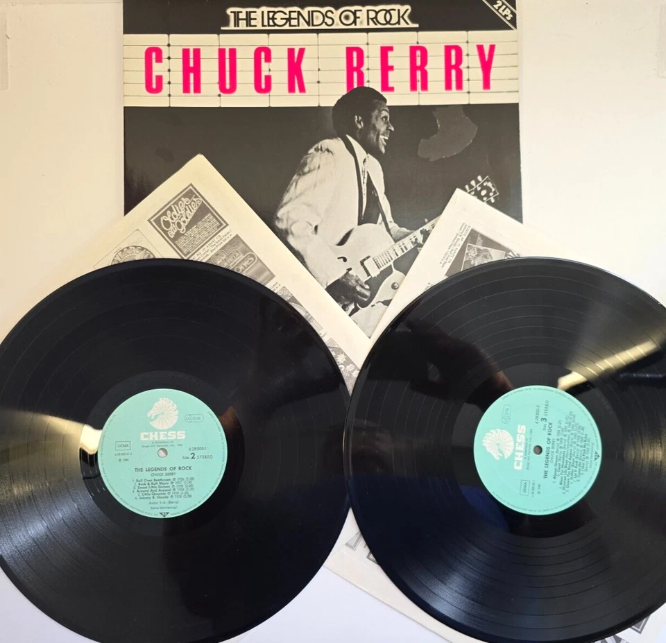 Chuck Berry – The Legends Of Rock Chuck Berry LP Album vinyl record compilation - Image 1 of 4