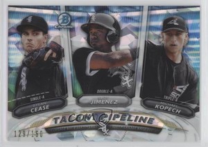 2018 Bowman Talent Pipeline Atomic Refractor /150 Michael Kopech Eloy Jimenez