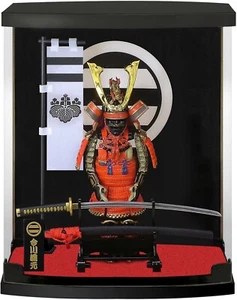 Sengoku Warlords Figur Imagawa Yosimoto SAMURAI ARMOR mit Schwert Flagge Etui - Bild 1 von 2