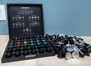 Nespresso Discovery Box Kaffeepadhalter schwarz fasst 36 gefüllte Stauräume & mehr - Bild 1 von 9