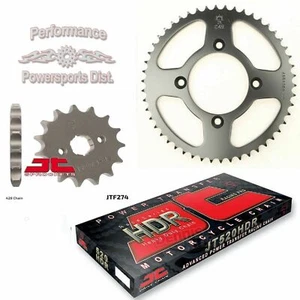 Honda XR100R 85-04 JT Sprocket 15/50 Set and JT HDR Chain Kit Tooth More Speed - Picture 1 of 5