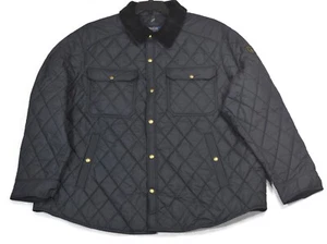 Polo Ralph Lauren Diamond Steppjacke Feldmantel Schwarz 2XB 2X Neu mit Etikett - Bild 1 von 5